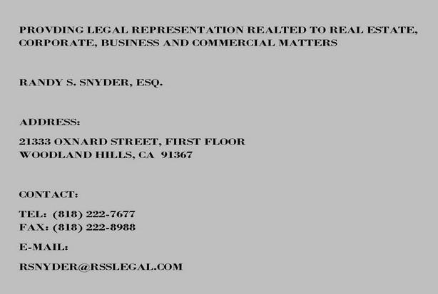 Randy S. Snyder